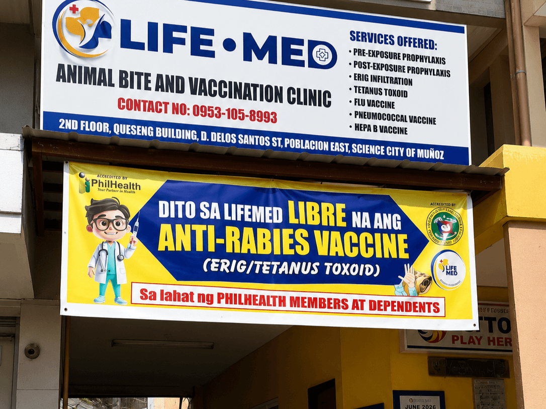 LIFEMED Muñoz Branch storefront