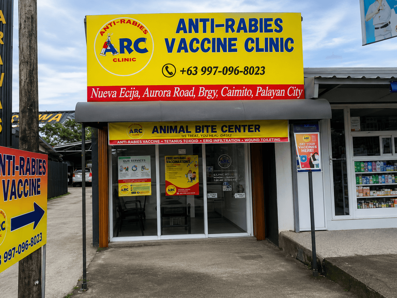 ARC Palayan City Branch storefront